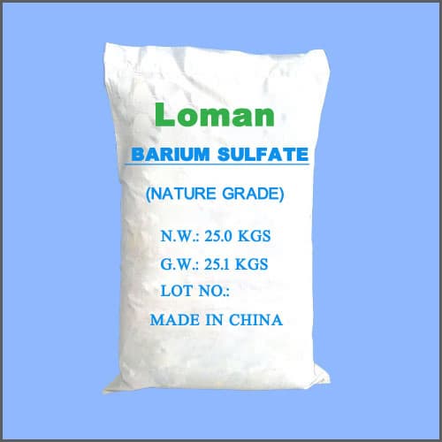 Natural Barium Sulfate for Paints Rubber